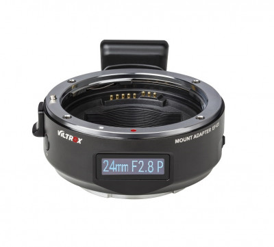 Adattatore Auto focus PER OTTICHE CANON EF/EF-S SU SONY E-MOUNT con display OLED