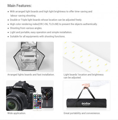 LST60 MINI STUDIO BOX 60X60X60 CM — immagine 3
