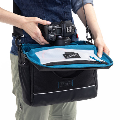 Borsa a tracolla Skyline V2 13 Nera — immagine 6