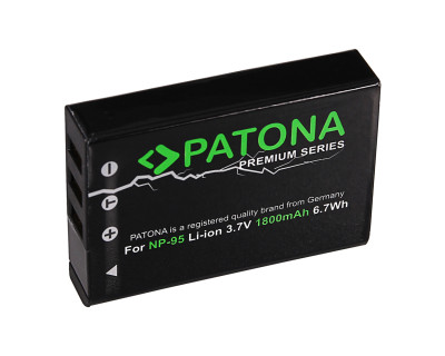 Batteria Premium Fuji NP-95 (FinePix F30, F31, F31FD, X100, X100s, X30, XS1) — immagine 2