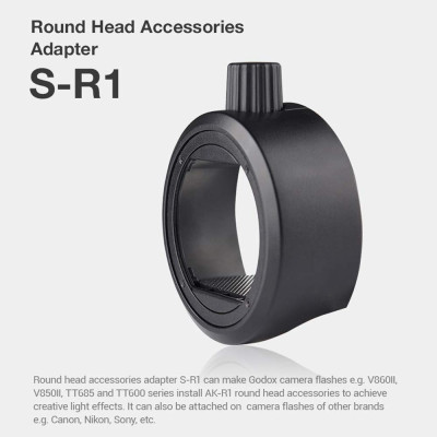 SR-1 Adattatore per Montare Accessori AK-R1 su V860 / TT685 / AD200 — immagine 5