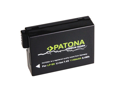 Batteria Premium Canon LP-E8 (EOS 550D, 600D, 650D, 700D) — immagine 2