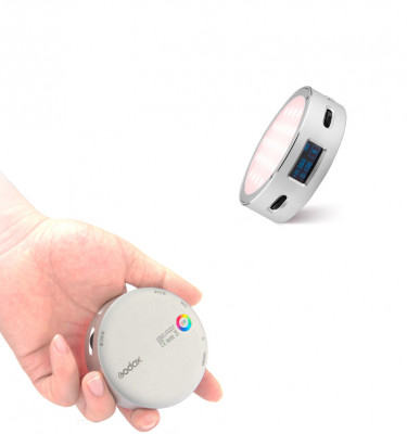 LED R1 - Round RGB Mini Creative Light — immagine 4