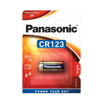 Batteria al litio CR123A