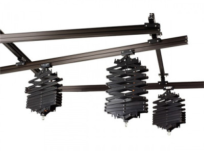 Sistema aereo 3x3m + 4 pantografi