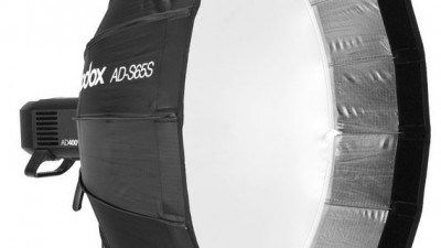 AD-S65S Softbox Silver per Flash AD400Pro/AD300Pro/ML60/ML30 — immagine 3