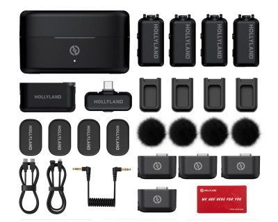 Lark MAX 2 Combo 4-Person Version - Space Gray (4 TX + Camera RX + USB-C RX) — immagine 2