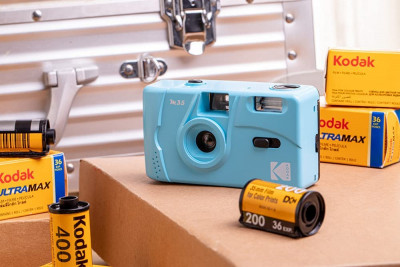 M35 CAMERA ANALOGICA CERULEAN BLUE — immagine 6