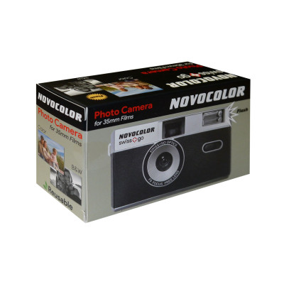 Novocolor 35mm analogica riutilizzabile Nera — immagine 5