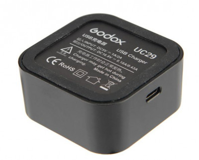 UC29 Carica Batterie per Flash AD200, AD200Pro e AD300Pro — immagine 5