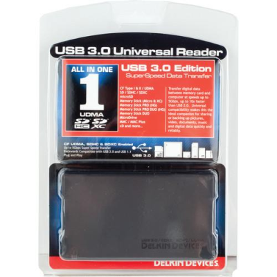 Lettore di schede USB 3.0 CF, SD, MICROSD, MS, MMC — immagine 5