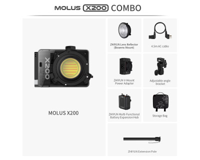 MOLUS X200 Bi-Color Combo — immagine 14