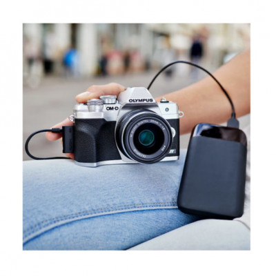 OM-D E-M10 Mark IV body - Argento — immagine 9