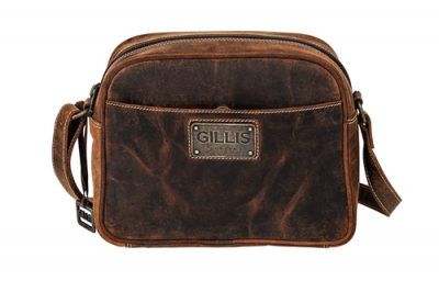 GILLIS TRAFALGAR COMPACT 7734G BORSA IN PELLE MARRONE VINTAGE — immagine 2