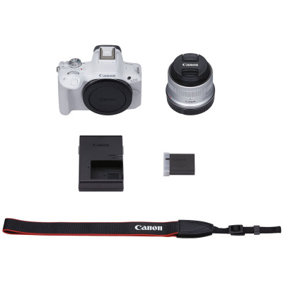 EOS R50 white + RF-S 18-45mm f/4.5-6.3 IS STM — immagine 9