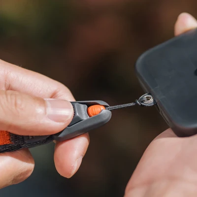 LinkGo Tracolla intrecciata per smartphone - Stellar Black — immagine 2