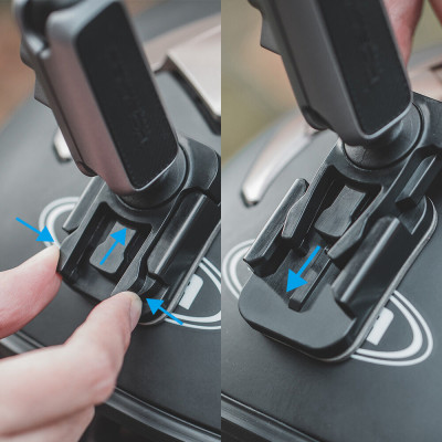 Supporto CapLock per casco con nastro 3M VHB — immagine 8
