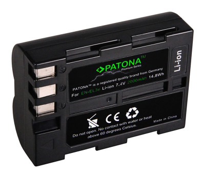 Batteria Premium EN-EL3E (Nikon D700, D300, D200, D100, D90, D80, D70, D50) — immagine 2