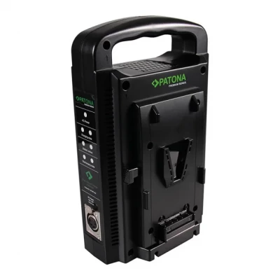 Dual V-Mount Charger SONY BP-95W BP incl. cavo 4-PIN XLR