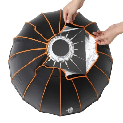 QR-P90 Softbox Parabolico 90cm con Quick Release — immagine 10