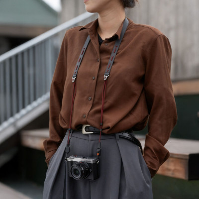 Tracolla Slim Vintage - Midnight Black — immagine 8