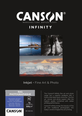 Infinity Rag Photographique 210g A4 25 fogli