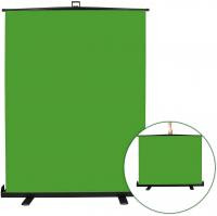 Fondale autoportante di stoffa 200x180cm Verde