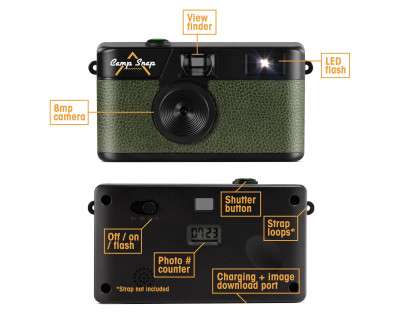 Fotocamera digitale Screen-Free - Verde — immagine 3