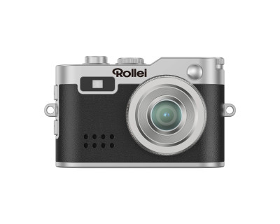 Mini Fotocamera Nera - Portachiavi Digitale Gadget & Idea Regalo — immagine 3