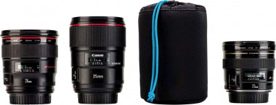 Soft Lens Pouch 13x9cm - Black — immagine 4