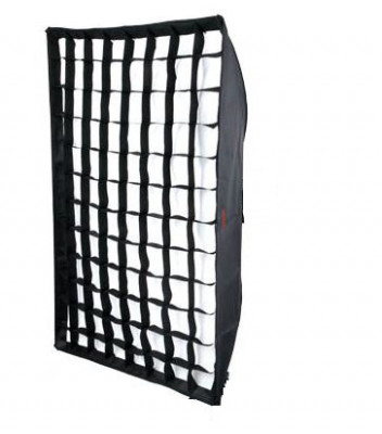 SOFT BOX 60X90 CON GRIGLIA E ANELLO BOWENS — immagine 2