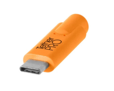 Cavo da USB-C a 2.0 Mini-B 5-Pin 4.6m - Arancione — immagine 2