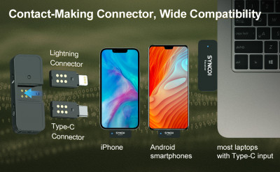 G1TL MICROFONO WIRELESS USB C/LIGHTNING — immagine 2