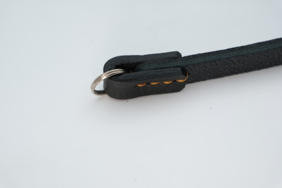 Tracolla TR-XS in vera pelle - nera — immagine 3