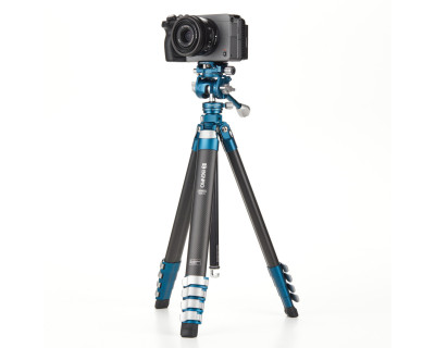 Treppiedi CYANBIRD TCBC15 in carbonio + Testa ibrida FS20 PRO — immagine 2