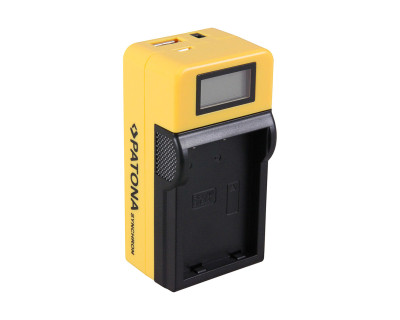 Caricabatterie USB SYNCHRON con display per Nikon EN-EL9 — immagine 2