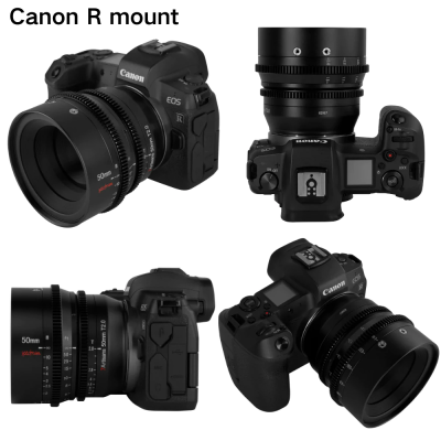 50mm T2.0 CINEMA VISION Canon RF — immagine 3