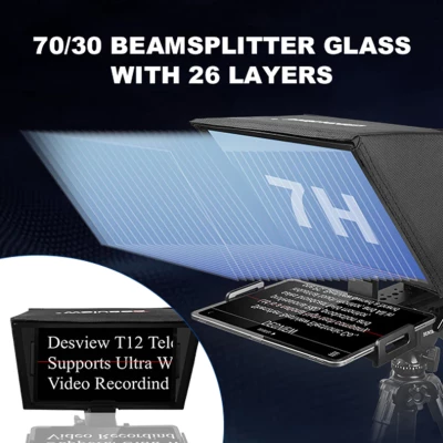 T12 Teleprompter 12" con borsa per il trasporto — immagine 8