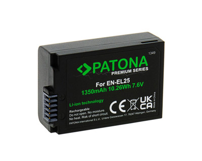 Batteria Premium EN-EL25 (Nikon Z30, Z50, Zfc) — immagine 2