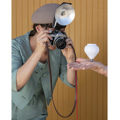 Retro camera flash lux senior PINK — immagine 10