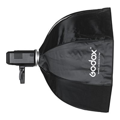 Softbox ripiegabile 80 cm con anello Bowens — immagine 2