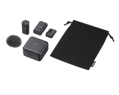 Microfono wireless ECM-W3S (1 TX + 1 RX + Custodia di ricarica) — immagine 3