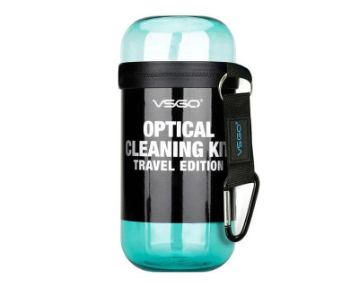 Kit pulizia lenti da viaggio blu — immagine 2