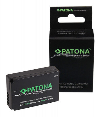 Batteria Premium Canon EOS LP-E12 (EOS M50, EOS 100D)
