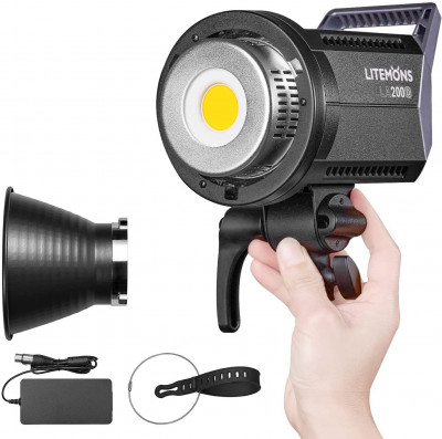Illuminatore litemons LA200D 5600k LED — immagine 2
