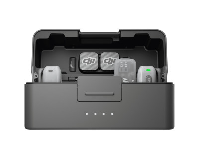 Mic Mini 2 (2 TX + 1 RX Mobile + Custodia di ricarica)