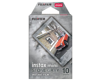 Instax Mini Film Stone Gray 10 fogli