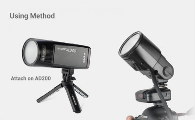 H200R Flash rotondo per AD200, AD200 Pro, AD200 Pro II — immagine 4