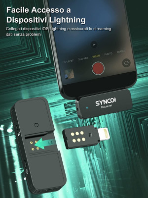 G1TL MICROFONO WIRELESS USB C/LIGHTNING — immagine 7
