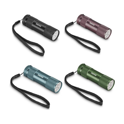 Torcia a Led in alluminio FL-25 - Nera — immagine 2